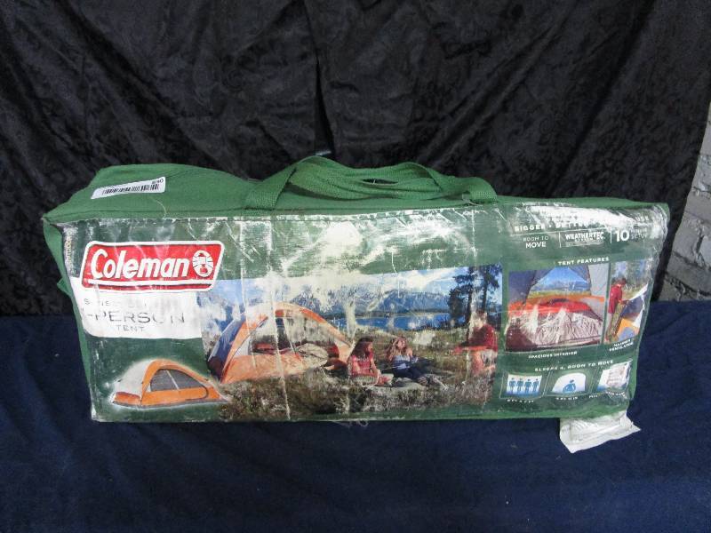 lot 830 image: Coleman Tent Appears to be Complete