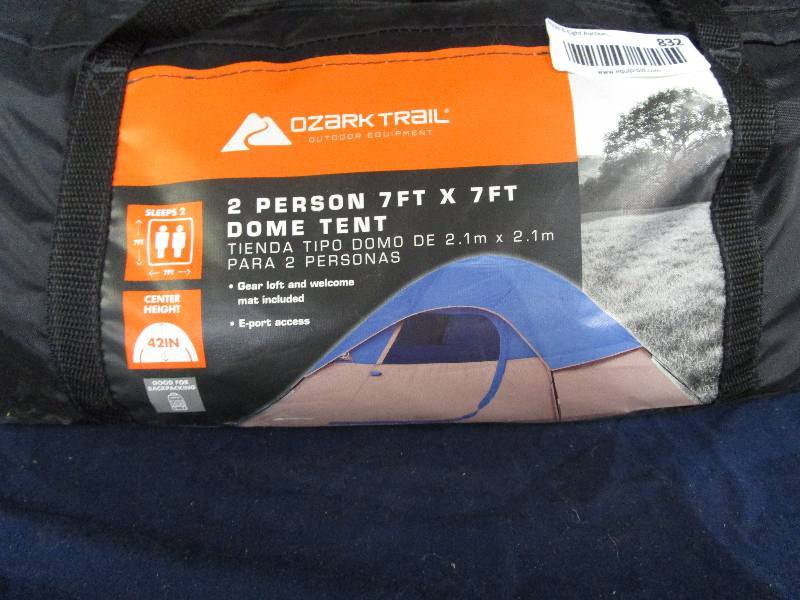 lot 832 image: Ozark Trail Tent Appears to be Complete