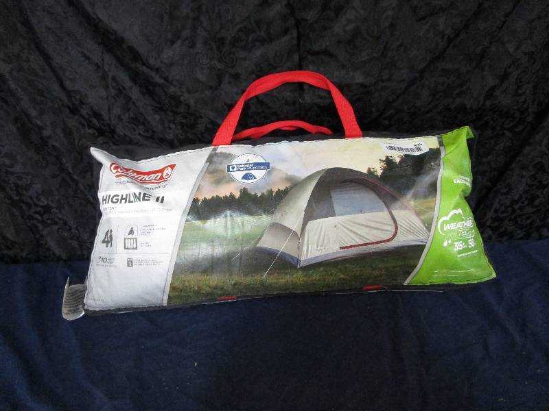 lot 835 image: Coleman Tent Appears to be Complete