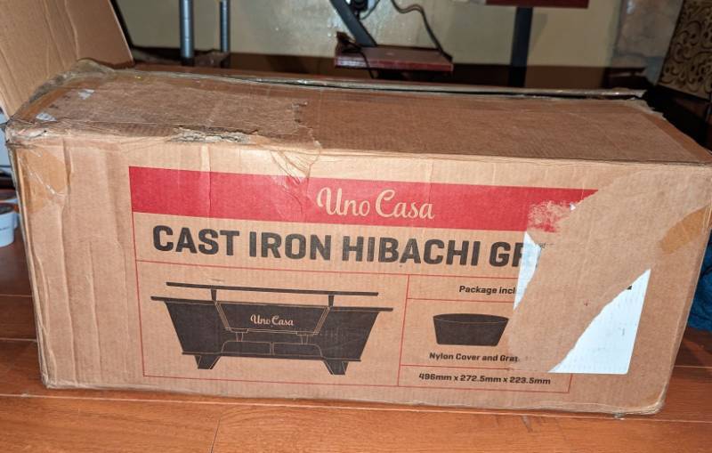 Cast Iron Hibachi Grill for Hibachi at Home - Uno Casa