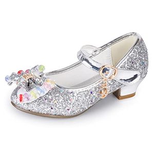 lot 1267 image: Amtidy Girls Dress Shoes Mary Jane Wedding Party Shoes
