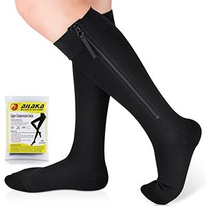 lot 1269 image: Ailaka Zipper Compression Socks Medical (1 PAIR)