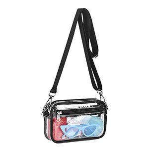 lot 1281 image: Clear Crossbody Messenger Shoulder Bag