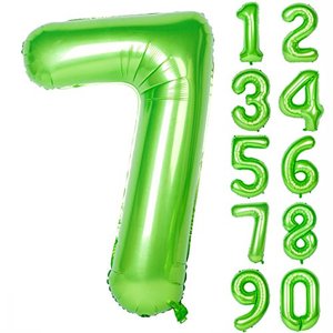 lot 1282 image: Large Number Birthday Party Decoration (Number 7)