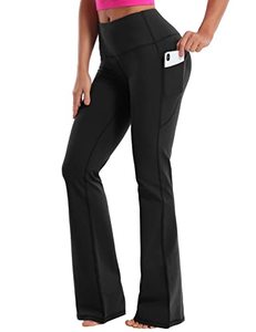 lot 1285 image: BUBBLELIME Womens Bootcut Yoga Pants (Size L)
