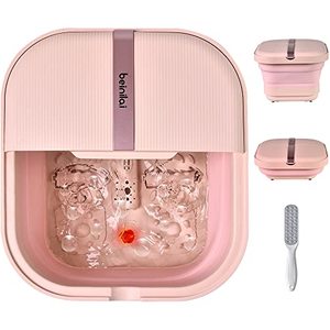 lot 1292 image: Beinilai Foot Bath Spa w Heat, Bubble, Massage, &amp Vibration