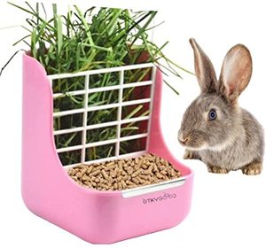 lot 1295 image: 2-in-1 Food Hay Feeder for Guinea Pig