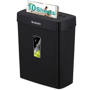 lot 1300 image: 10-Sheet Cross Cut P-4 Security Level Paper Shredder&nbsp