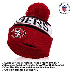 lot 1321 image: Ultra Game Standard Core Fan Hat (San Francisco 49ers)
