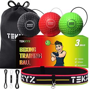 lot 1336 image: TEKXYZ Boxing Reflex Balls Set