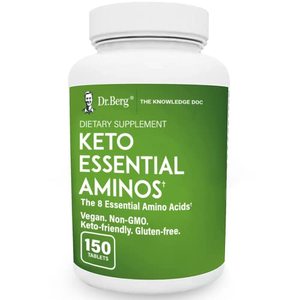 lot 1371 image: Dr. Bergs Keto Essential Aminos (150 Tablets)&nbsp