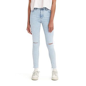 lot 1386 image: Levis Womens 720 High Rise Super Skinny Jeans (Size 34S)