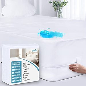 lot 1391 image: Biloban Zippered Mattress Encasement (Twin Size)