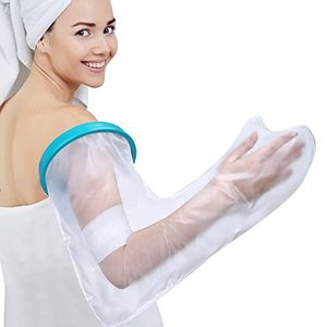 lot 1395 image: DUMSAMKER Waterproof Arm Cast Cover for Shower Adult Arm