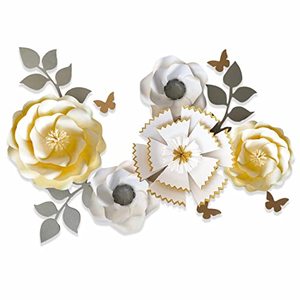lot 2207 image: Tiktok 3D Paper Flowers Decorations for Wall