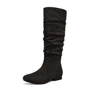lot 2214 image: DREAM PAIRS Womens BLVD Knee High Pull On Fall Weather Boots (Size 7)