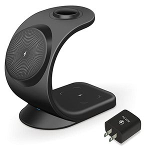 lot 2254 image: 3-in-1 Magnetic Wireless Charger for Select Apple Products