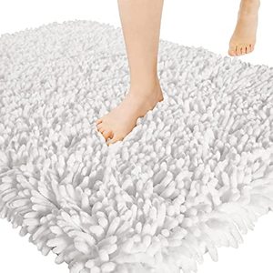 lot 2279 image: Yimobra Luxury Chenille Bathroom Rug Mat