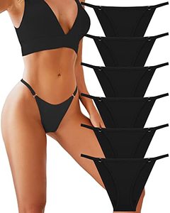 lot 2287 image: ROSYCORAL String Underwear for Women (6 COUNT) (Size S)