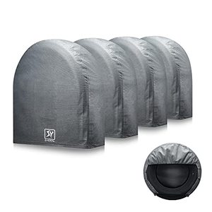 lot 2299 image: SYERAL Upgraded 5 Layer Nonwoven RV Wheel Covers (3 COUNT)