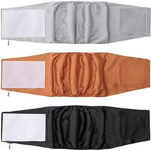 lot 2307 image: Avont Washable Male Dog Diapers (3 COUNT) (Size S)