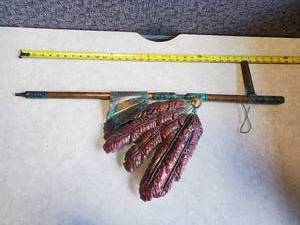 lot 5 image: Handmade Peace Pipe - Copper Made