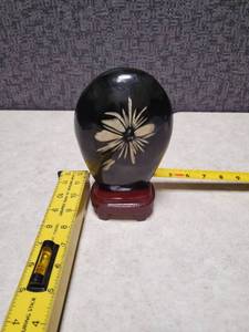 lot 20 image: Chinese and Japanese Chrysanthemum Stone - We do not know if the is real or modern - Worth $$$ Either way