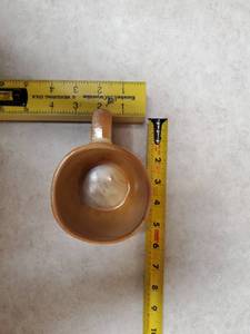 lot 42 image: Frankoma Coffee Cup  Mug 5CL