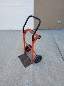 lot 60 image: 4-Wheel Wonder Hand TruckDolly - Missing Parts to Hold Handle Bar in