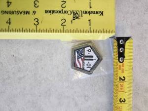 lot 79 image: 9 - 11 Pentagon Shape Mission Accomplished Challenge Coin