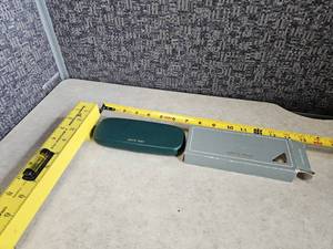 lot 120 image: Green Sensi Write Man Pen Pencil - Set includes Razor Ruler Inks