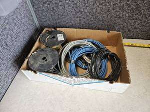 lot 121 image: Flat of Miscellaneous Wires - Used and Leftovers