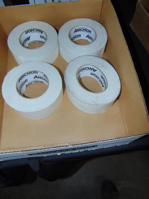 lot 1083 image: (4) rolls Anchor Stencil Products Tape