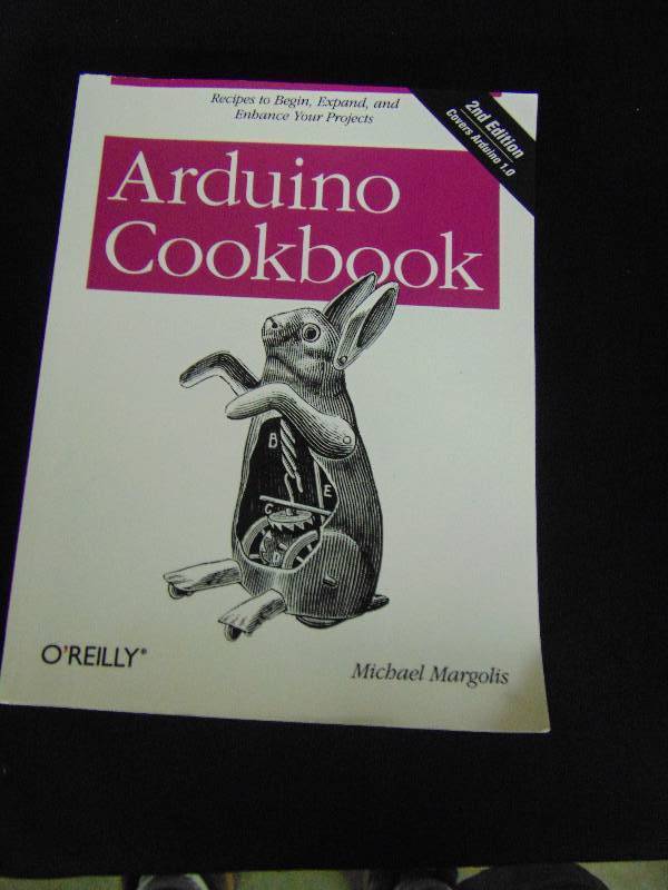 lot 1092 image: Arduino Cookbook OReilly, Michael Margolis