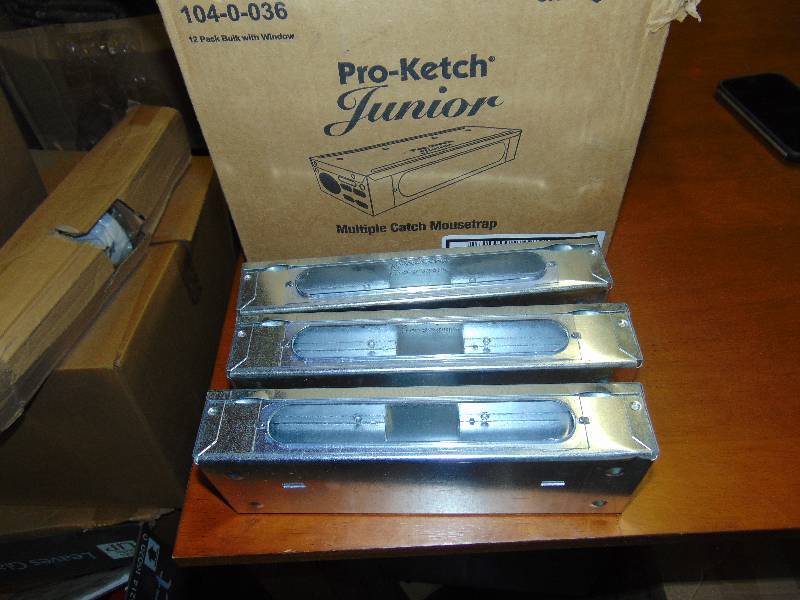 lot 1151 image: (3) ct. lot Pro Ketch junior live rodent traps 104-0-036