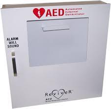 lot 1148 image: First & Safety AED Wall Cabinet PN 019110