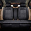 lot 1149 image: (5) piece set Car Seat Covers Yi Jai Xin 4 seasons, (2) bucket seats, Bench seat top and bottom with  center insert, Black