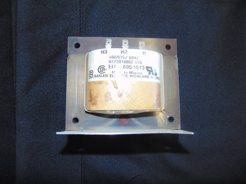 lot 1160 image: Basler Electric Transformer 460575V 60Hz BE23919002 G15, untested