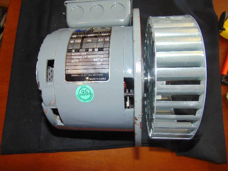 lot 1189 image: Howell Motor .25 hp thermally protected, untested