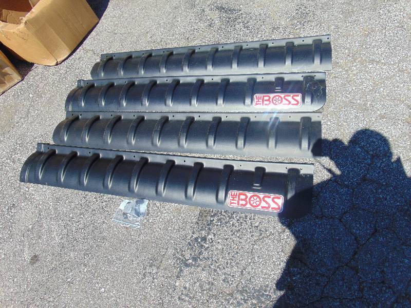 lot 1215 image: (2) pair of The Boss Plow Deflectors for 10 plow