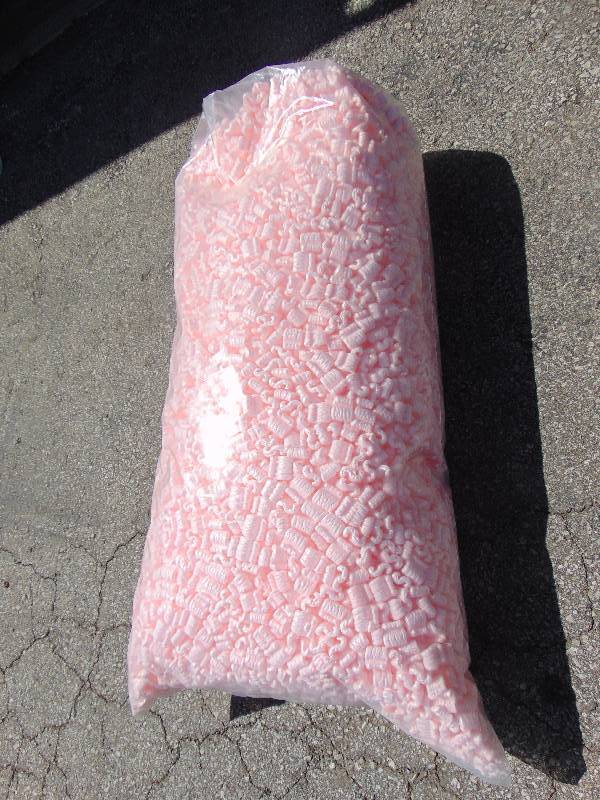 lot 1228 image: Large bag of packing peanuts