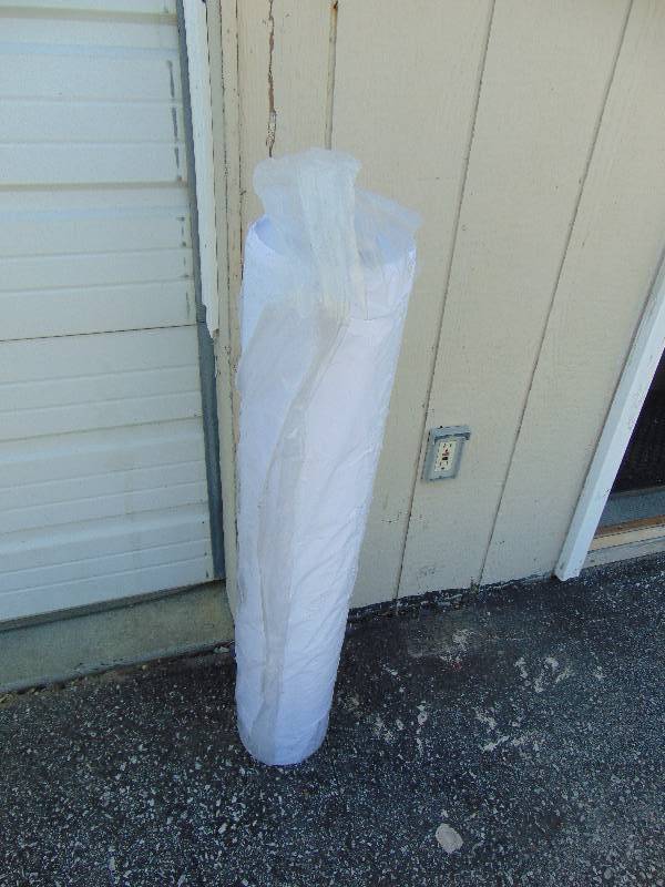 lot 1237 image: Roll of multi-purpose White Paper 36 x 6-12 outer diameter on 3 diameter core