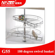 lot 1183 image: Lesso 270 degree Revolve Basket for Corner Cabinets 101311