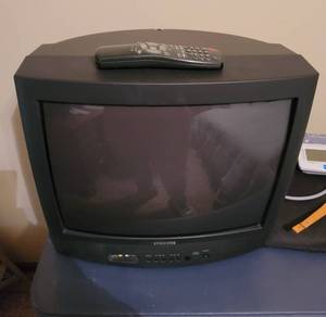 lot 119 image: Samsung TV with Remote.