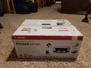 lot 182 image: Canon All-in-one Photo Printer Pixma MP240.