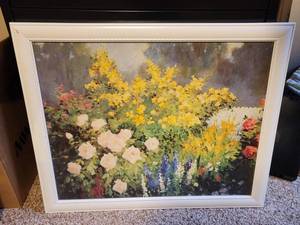 lot 195 image: Floral Print.