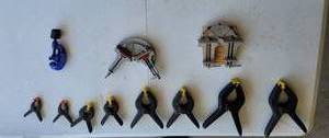 lot 331 image: Various Sized Clamps.
