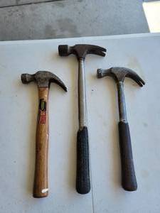 lot 339 image: (3) Hammers.