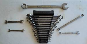 lot 340 image: Craftsman wrenches