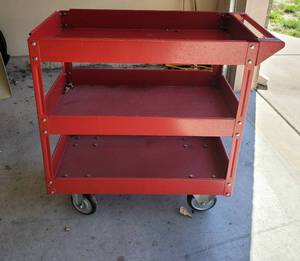 lot 348 image: 3 Teir shop cart